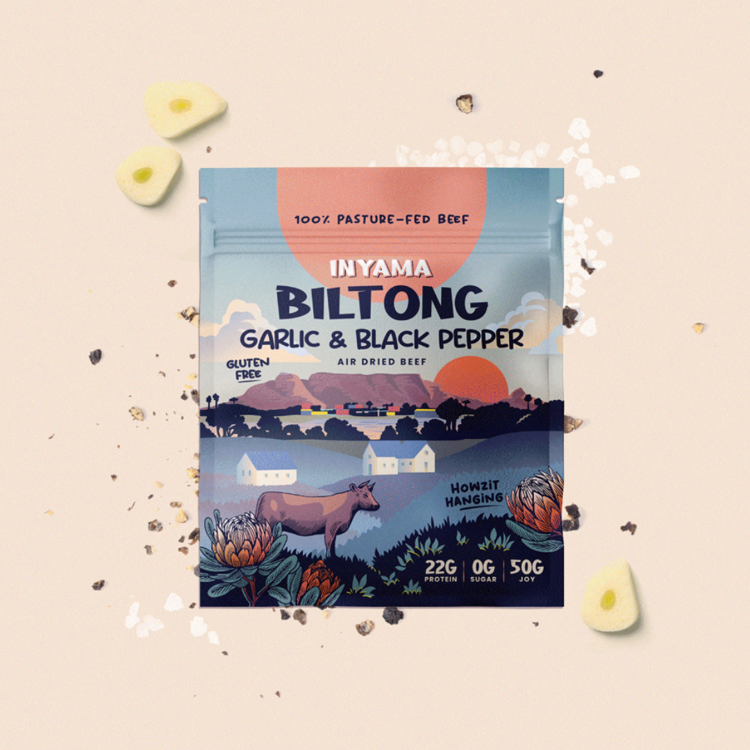 Garlic & Black Pepper Biltong