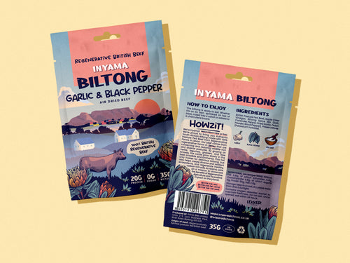 Garlic & Black Pepper Biltong