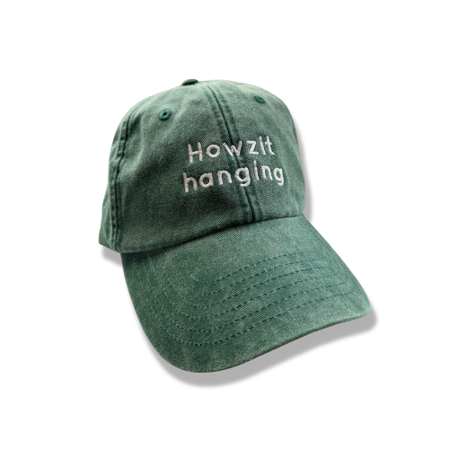 Howzit Hanging hat